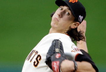 ST LOUIS, MO - JULY 14:  National League All-Star Tim Lincecum of the San Francisco Giants pitches during the 2009 MLB All-Star Game at Busch Stadium on July 14, 2009 in St Louis, Missouri.  (Photo by Morry Gash-Pool/Getty Images)