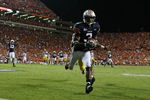 AUBURN, AL - SEPTEMBER 20:  Wide receiver Robert Dunn #3 of the Auburn Tigers pulls down a touchdown pass over safety Danny McCray #44 of the LSU Tigers at Jordan-Hare Stadium on September 20, 2008 in Auburn, Alabama. LSU defeated Auburn 26-21.  (Photo by Doug Benc/Getty Images)