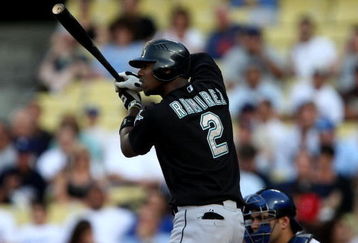 LOS ANGELES, CA - JULY 12: Hanley Ramirez #2 of the Florida Marlins bats against the Los Angeles Dodgers on July 12, 2008 at Dodger Stadiium in Los Angeles, California. The Marlins won 5-3 in 11 innings.  (Photo by Stephen Dunn/Getty Images)