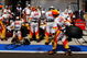 BUDAPEST, HUNGARY - JULY 25: Fernando Alonso of Spain and Renault comes in for a pitstop on his way to taking pole position during qualifying for the Hungarian Formula One Grand Prix at the Hungaroring on July 25, 2009 in Budapest, Hungary. (Photo by Mark Thompson/Getty Images)