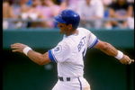 1989:  Infielder George Brett of the Kansas City Royals in action during a game at Royals Stadium in Kansas City, Missouri.  Mandatory Credit: Rick Stewart  /Allsport