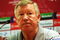 ROME - MAY 26:  Sir Alex Ferguson manager of Manchester United attends the Manchester United press conference prior to UEFA Champions League Final versus Barcelona at the Stadio Olimpico on May 26, 2009 in Rome, Italy.  (Photo by Shaun Botterill/Getty Images)