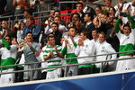 LONDON, ENGLAND - JULY 26:  Celtic players celebrate as their captain, Darren O'Dea lifts the Wembley cup following their victory during the Wembley Cup match between Celtic and Tottenham Hotspur at Wembley Stadium on July 26, 2009 in London, England.  (Photo by Richard Heathcote/Getty Images)