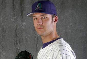 TUCSON, AZ - FEBRUARY 24:  Mike Schultz poses during Arizona Diamondbacks Photo Day on February 24, 2006 at the Kino Sports Complex in Tucson, Arizona.  (Photo by Stephen Dunn /Getty Images)