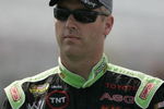 LONG POND, PA - JUNE 08:  Jeremy Mayfield, driver of the #36, 360 OTC Toyota, looks on during qualifying for the NASCAR Nextel Cup Series Pocono 500 at the Pocono Raceway on June 8, 2007 in Long Pond, Pennsylvania.  (Photo by Todd Warshaw/Getty Images)