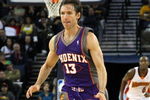 OAKLAND, CA - MARCH 15:  Steve Nash #13 of the Phoenix Suns dribbles the ball against the Golden State Warriors during an NBA game on March 15, 2009 at Oracle Arena in Oakland, California. NOTE TO USER: User expressly acknowledges and agrees that, by downloading and or using this photograph, User is consenting to the terms and conditions of the Getty Images License Agreement.  (Photo by Jed Jacobsohn/Getty Images)