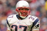 FOXBORO, MA - DECEMBER 12:  Rodney Harrison #37 of the New England Patriots stands on the field during the game against the Cincinnati Bengals at Gillette Stadium on December 12, 2004 in Foxboro, Massachusetts. The Patriots won 35-28.  (Photo by Ezra Shaw/Getty Images)