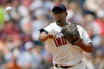 CLEVELAND - JULY 27:  Andy Marte #15 of the Cleveland Indians throws during the game against the Minnesota Twins at Progressive Field on July 27, 2008 in Cleveland, Ohio.  (Photo by: Gregory Shamus/Getty Images)