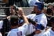 NEW YORK - JULY 12:  Gary Sheffield #10 of the New York Mets celebrates after scoring a run against the Cincinnati Reds on July 12, 2009 at Citi Field in the Flushing neighborhood of the Queens borough of New York City.  (Photo by Jim McIsaac/Getty Images)