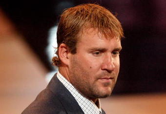 LOS ANGELES, CA - JULY 15:  NFL player Ben Roethlisberger walks onstage to accept the award for Best Game, Steelers vs. Cardinals Super Bowl XLIII on behalf of the Pittsburgh Steelers during the 2009 ESPY Awards held at Nokia Theatre LA Live on July 15, 2009 in Los Angeles, California. The 17th annual ESPYs will air on Sunday, July 19 at 9PM ET on ESPN.  (Photo by Kevin Winter/Getty Images)