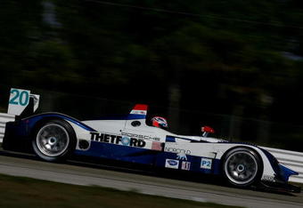 SEBRING, FL - MARCH 15:   Guy Smith drives the #20 LMP2 Dyson Racing Team Porsche RS Spyder during practice for the American Le Mans Series 55th Annual Mobil 1 Twelve hours of Sebring at the Sebring International Raceway on March 15, 2007 in Sebring, Florida. (Photo by Darrell Ingham/Getty Images)