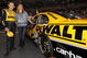 CONCORD, NC - MAY 16: Matt Kenseth, driver of the #17 DEWALT Ford, and his wife Katie observe the National Anthem during the NASCAR Sprint All-Star Race on May 16, 2009 at Lowe's Motor Speedway in Concord, North Carolina.  (Photo by Drew Hallowell/Getty Images for NASCAR)