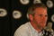 GREEN BAY, WI - MARCH 06: Quarterback Brett Favre of the Green Bay Packers listens to a question at his retirement press conference on March 6, 2008 at Lambeau Field in Green Bay, Wisconsin. (Photo by Jonathan Daniel/Getty Images)