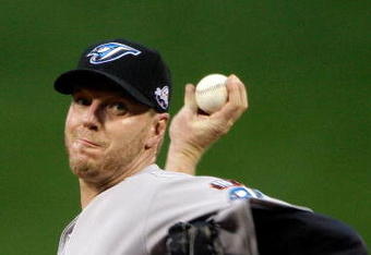 ST LOUIS, MO - JULY 14:  American League All-Star Roy Halladay of the Toronto Blue Jays pitches during the 2009 MLB All-Star Game at Busch Stadium on July 14, 2009 in St Louis, Missouri.  (Photo by Morry Gash-Pool/Getty Images)