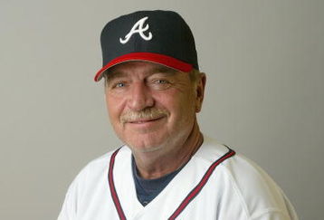 KISSIMMEE, FL - FEBRUARY 27:  Pitching coach Leo Mazzone of the Atlanta Braves poses for a picture during Media Day at Disney's Wide World of Sports Complex on February 27, 2004 in Kissimmee, Florida. (Photo by Rick Stewart/Getty Images)