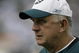 PHILADELPHIA - SEPTEMBER 21: Defensive coordinator Jim Johnson of the Philadelphia Eagles walks off the field during pre-game warmups before their game against the Pittsburgh Steelers on September 21, 2008 at Lincoln Financial Field in Philadelphia, Pennsylvania. (Photo by Chris Gardner/Getty Images)
