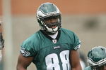 PHILADELPHIA - MAY 1: Tight end Cornelius Ingram #88 of the Philadelphia Eagles looks on during minicamp practice at the NovaCare Complex on May 1, 2009 in Philadelphia, Pennsylvania. (Photo by Hunter Martin/Getty Images)