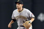PHOENIX - JULY 26:  Infielder Freddy Sanchez #12 of the Pittsburgh Pirates in action during the major league baseball game against the Arizona Diamondbacks at Chase Field on July 26, 2009 in Phoenix, Arizona. The Diamondbacks defeated the Pirates 9-0.  (Photo by Christian Petersen/Getty Images)