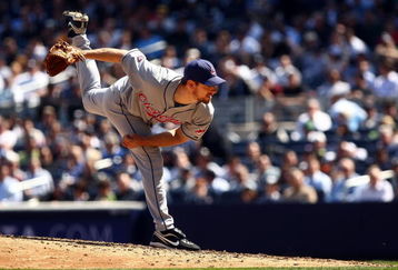 NEW YORK - APRIL 16:  Cliff Lee #31 of the Cleveland Indians pitches against the New York Yankees during opening day at the new Yankee Stadium on April 16, 2009 in the Bronx borough of New York City. This is the first regular season MLB game being played at the new venue which replaced the old Yankee Stadium as the Yankees home field.  (Photo by Chris McGrath/Getty Images)