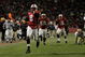 COLLEGE PARK, MD - NOVEMBER 10:  Darrius Heyward-Bey #8 of the Maryland Terrapins begins to celebrate as he scored on 37 yard reverse against the Boston College Eagles in the fourth quarter at Byrd Stadium on November 10, 2007 in College Park, Maryland. (Photo by Doug Pensinger/Getty Images)