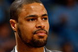 NEW ORLEANS - FEBRUARY 06:  Tyson Chandler #6 of the New Orleans Hornets looks on during the game against the Toronto Raptors on February 6, 2009 in New Orleans, Louisiana.  NOTE TO USER: User expressly acknowledges and agrees that, by downloading and/or using this Photograph, user is consenting to the terms and conditions of the Getty Images License Agreement.  (Photo by Chris Graythen/Getty Images)