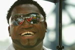 PITTSBURGH - JULY 11:  American League All-Star David Ortiz of the Boston Red Sox takes part in the 2006 MLB All-Star red carpet arrivals outside of PNC Park on July 11, 2006 in Pittsburgh, Pennsylvania.  (Photo by Christian Petersen/Getty Images)