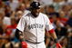 ARLINGTON, TX - JULY 22: Designated hitter David Ortiz #34 of the Boston Red Sox reacts after hitting a foul ball against the Texas Rangers on July 22, 2009 at Rangers Ballpark in Arlington, Texas. (Photo by Ronald Martinez/Getty Images)