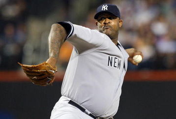 NEW YORK - JUNE 26:  CC Sabathia #52 of the New York Yankees pitches against the New York Mets on June 26, 2009 at Citi Field in the Flushing neighborhood of the Queens borough of New York City.  (Photo by Jim McIsaac/Getty Images)