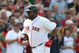 BOSTON - JULY 30:  Designated hitter David Ortiz #34 of the Boston Red Sox jogs to home plate after hitting a three-run home run against the Oakland A's in the seventh inning to give the Red Sox a 6-5 lead on July 30, 2009 at Fenway Park in Boston, Massachusetts.  (Photo by Elsa/Getty Images)