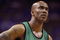 ORLANDO, FL - MAY 08:  Stephon Marbury #8 of the Boston Celtics reacts against the Orlando Magic in Game Three of the Eastern Conference Semifinals during the 2009 NBA Playoffs at Amway Arena on May 8, 2009 in Orlando, Florida. The Magic defeated the Celtics 117-96. NOTE TO USER: User expressly acknowledges and agrees that, by downloading and or using this photograph, User is consenting to the terms and conditions of the Getty Images License Agreement.  (Photo by Marc Serota/Getty Images)
