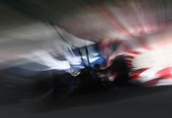 BUDAPEST, HUNGARY - JULY 24:  Kazuki Nakajima of Japan and Williams drives during practice for the Hungarian Formula One Grand Prix at the Hungaroring on July 24, 2009 in Budapest, Hungary.  (Photo by Ryan Pierse/Getty Images)