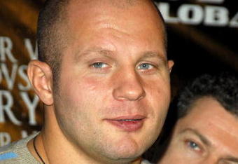 NEW YORK - JANUARY 20:  Heavyweight mixed martial arts champion Fedor 'The Last Emperor' Emelianenko of Russia attends the 'Day of Reckoning' press conference at Trump Tower January 20, 2009 in New York City.  (Photo by Joe Corrigan/Getty Images)