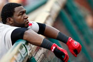 ARLINGTON, TX - JULY 20:  Designated hitter David Ortiz #34 of the Boston Red Sox on July 20, 2009 at Rangers Ballpark in Arlington, Texas.  (Photo by Ronald Martinez/Getty Images)