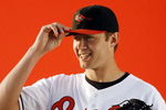 FORT LAUDERDALE, FL - FEBRUARY 25: Chris Tillman #76 of the Baltimore Orioles  during Photo Day on February 25, 2008 at Fort Lauderdale Stadium in Fort Lauderdale, Florida. (Photo by Eliot J. Schechter/Getty Images)