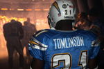 SAN DIEGO - JANUARY 03:  LaDainian Tomlinson #21 of the San Diego Chargers prepares to take the field prior to the game against the Indianapolis Colts in the AFC Wild Card Game on January 3, 2009 at Qualcomm Stadium in San Diego, California.  (Photo by Stephen Dunn/Getty Images)