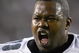PHILADELPHIA - SEPTEMBER 17: Shawn Andrews #73 of the Philadelphia Eagles yells during the game against the Washington Redskins at Lincoln Financial Field on September 17, 2007 in Philadelphia, Pennsylvania. (Photo by: Chris McGrath/Getty Images)