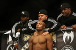 CHICAGO- OCTOBER 25:  Anderson Silva prepares before the Middleweight Title Bout at UFC's Ultimate Fight Night at Allstate Arena on October 25, 2008 in Chicago, Illinois. (Photo by Tasos Katopodis/Getty Images)
