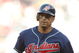 NEW YORK - APRIL 18:  Victor Martinez #41 of the Cleveland Indians runs the bases against the New York Yankees at Yankee Stadium on April 18, 2009 in the Bronx borough of New York City.  (Photo by Nick Laham/Getty Images)