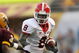 TEMPE, AZ - SEPTEMBER 20:  Wide receiver A.J. Green #8 of the Georgia Bulldogs carries the ball against the Arizona State Sun Devils on September 20, 2008 at Sun Devil Stadium in Tempe, Arizona.  (Photo by Stephen Dunn/Getty Images)