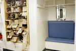 NEW YORK - SEPTEMBER 11: The preserved locker of Thurman Munson is seen in the New York Yankees locker room at Yankee Stadium on September 11, 2008 in the Bronx borough of New York City. The 85 year old ball park will be closed after the 2008 season as the New York Yankees move to the new Yankee Stadium to begin the 2009 season. (Photo by Nick Laham/Getty Images)