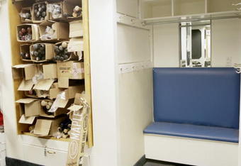 NEW YORK - SEPTEMBER 11: The preserved locker of Thurman Munson is seen in the New York Yankees locker room at Yankee Stadium on September 11, 2008 in the Bronx borough of New York City. The 85 year old ball park will be closed after the 2008 season as the New York Yankees move to the new Yankee Stadium to begin the 2009 season. (Photo by Nick Laham/Getty Images)
