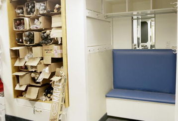 NEW YORK - SEPTEMBER 11: The preserved locker of Thurman Munson is seen in the New York Yankees locker room at Yankee Stadium on September 11, 2008 in the Bronx borough of New York City. The 85 year old ball park will be closed after the 2008 season as the New York Yankees move to the new Yankee Stadium to begin the 2009 season. (Photo by Nick Laham/Getty Images)