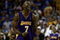 ORLANDO, FL - JUNE 14:  Lamar Odom #7 of the Los Angeles Lakers celebrates after defeating the Orlando Magic 99-86 in Game Five of the 2009 NBA Finals on June 14, 2009 at Amway Arena in Orlando, Florida.  NOTE TO USER:  User expressly acknowledges and agrees that, by downloading and or using this photograph, User is consenting to the terms and conditions of the Getty Images License Agreement.  (Photo by Elsa/Getty Images)