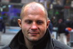 NEW YORK - JANUARY 20:  Fedor Vladimirovich Emelianenko, heavyweight mixed martial artist and current World Alliance of Mixed Martial Arts heavyweight champion rings the NASDAQ opening bell at NASDAQ in Times Square on January 20, 2009 in New York City.  (Photo by Joe Corrigan/Getty Images)