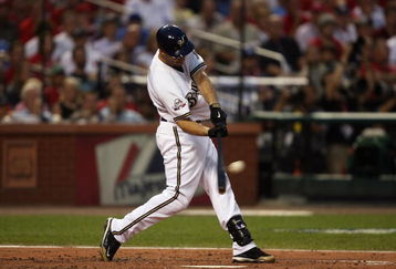 ST. LOUIS, MO - JULY 14:  National League All-Star Ryan Braun of the Milwaukee Brewers bats during the 2009 MLB All-Star Game at Busch Stadium on July 14, 2009 in St Louis, Missouri. (Photo by Dilip Vishwanat/Getty Images)