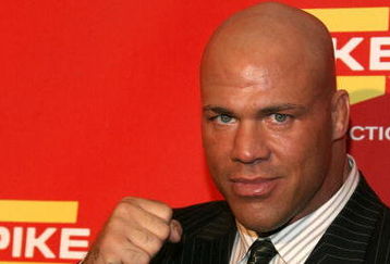 LAS VEGAS - DECEMBER 07:  Pro wrestler Kurt Angle arrives at Spike TV's 2007 'Video Game Awards' at the Mandalay Bay Events Center on December 7, 2007 in Las Vegas, Nevada.  (Photo by Frazer Harrison/Getty Images)