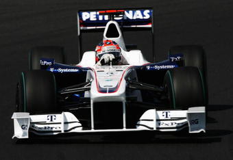 BUDAPEST, HUNGARY - JULY 26:  Robert Kubica of Poland and BMW Sauber drives during the Hungarian Formula One Grand Prix at the Hungaroring on July 26, 2009 in Budapest, Hungary.  (Photo by Paul Gilham/Getty Images)
