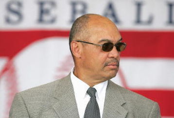 COOPERSTOWN, NY - JULY 31: Hall of Famer Reggie Jackson attends the Baseball Hall of Fame Induction ceremony on July 31, 2005 at the Clark Sports Complex in Cooperstown, New York.  (Photo by Ezra Shaw/Getty Images)