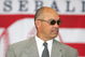 COOPERSTOWN, NY - JULY 31: Hall of Famer Reggie Jackson attends the Baseball Hall of Fame Induction ceremony on July 31, 2005 at the Clark Sports Complex in Cooperstown, New York. (Photo by Ezra Shaw/Getty Images)