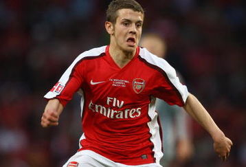 LONDON, ENGLAND - MAY 22:  Jack Wilshere of Arsenal in action during the FA Youth Cup Final 1st Leg match between Arsenal and Liverpool at The Emirates Stadium on May 22, 2009 in London, England.  (Photo by Julian Finney/Getty Images)